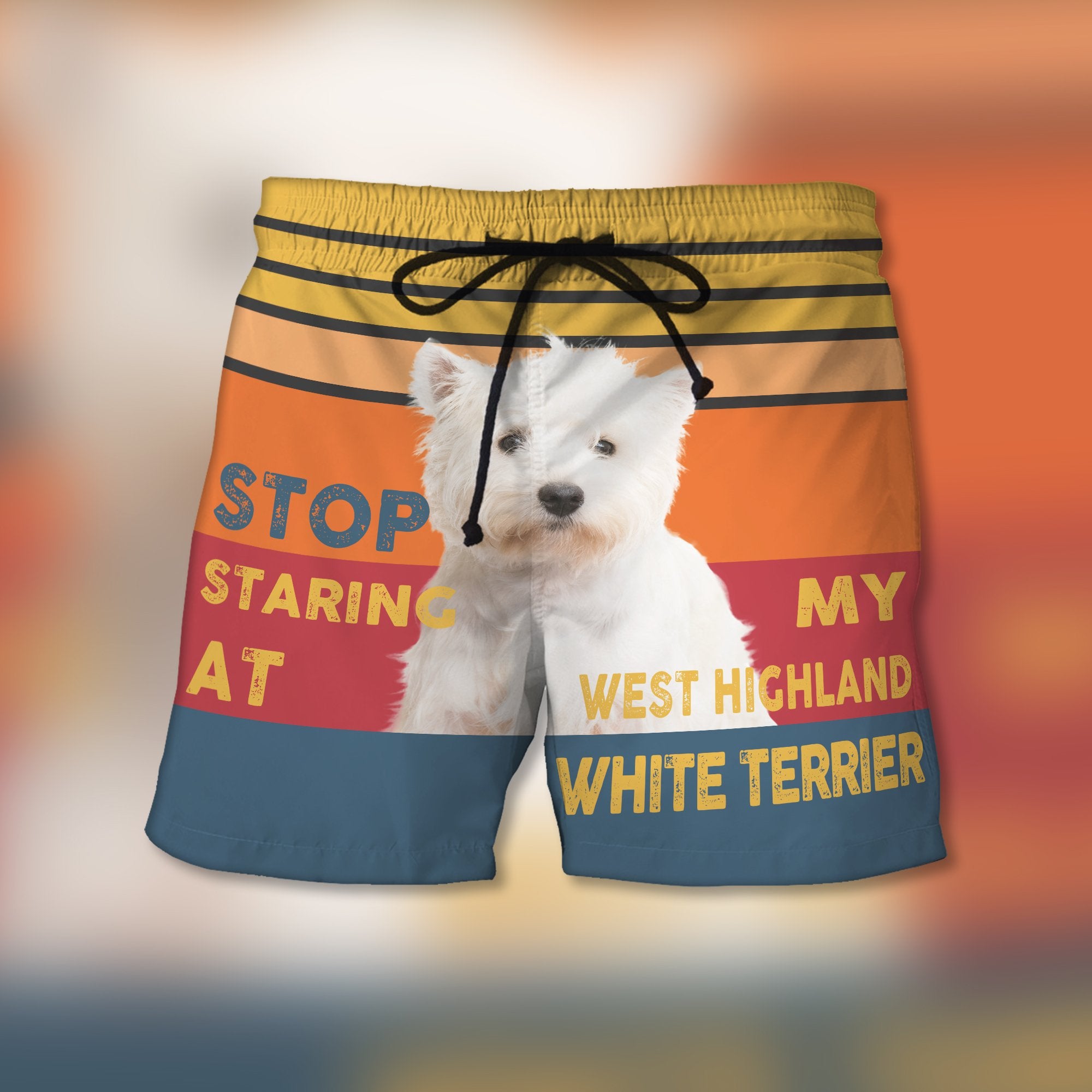 Stop Staring At My West Highland White Terrier - Custom Trunks