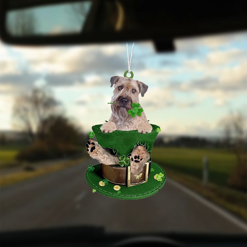 Wheaten Terrier-Patrick Hat-Two Sided Ornament