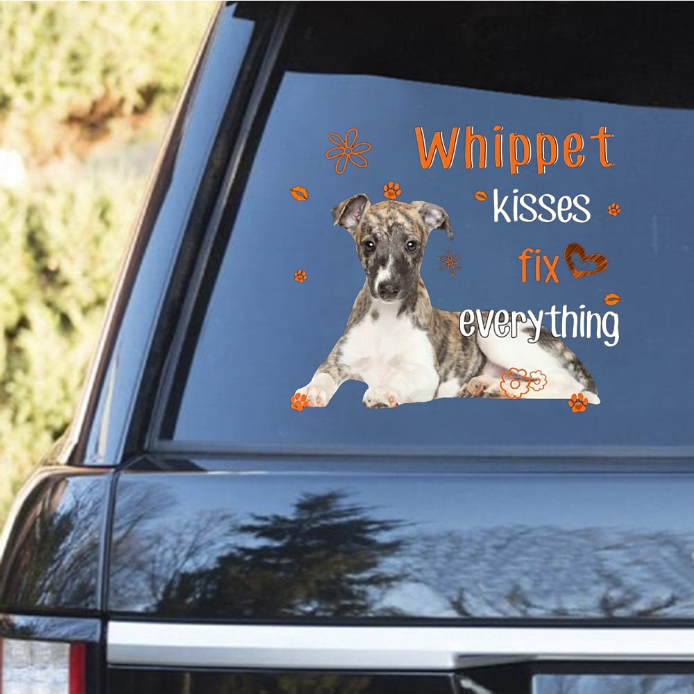 Whippet-Kiss Fix Everything Decal