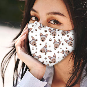 Yorkshire Terrier Pattern EZ01 Face Mask