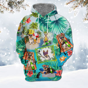 Yorkie 1-Surfing Hoodie