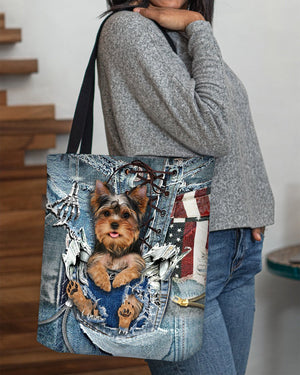 Yorkshire-Ripped Jeans-Cloth Tote Bag