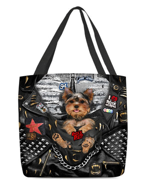 Yorkshire-Rock Dog-Cloth Tote Bag