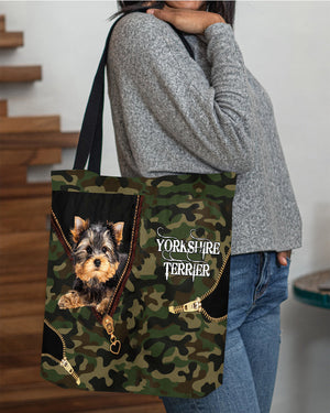 Yorkshire-terrier2 Camo Cloth Tote Bag