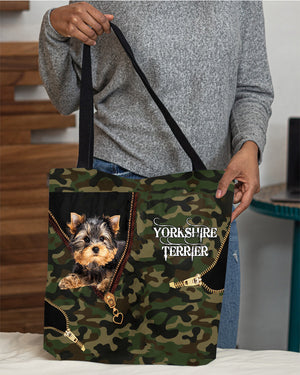 Yorkshire-terrier2 Camo Cloth Tote Bag