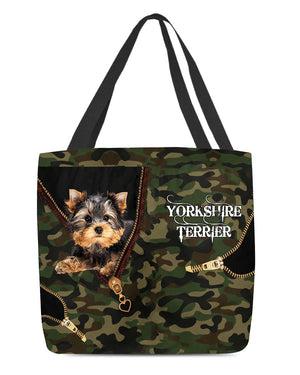 Yorkshire-terrier2 Camo Cloth Tote Bag