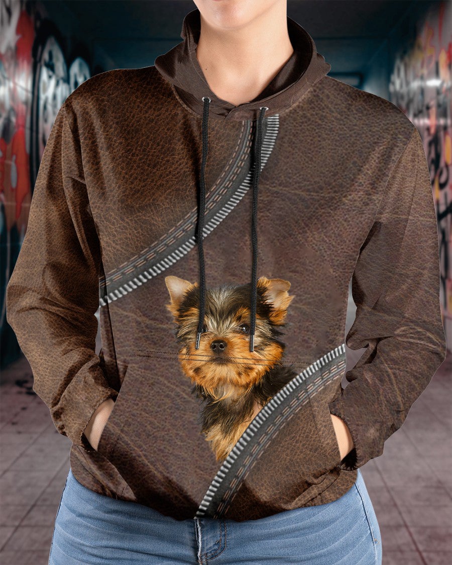 Yorkshire Terrier-Never Walk Alone Hoodie