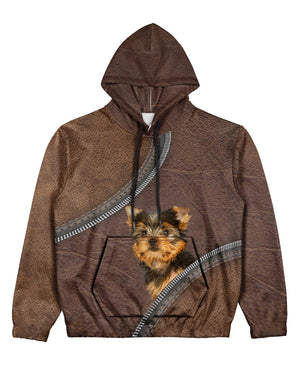 Yorkshire Terrier-Never Walk Alone Hoodie