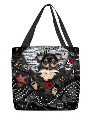 Yorkshire Terrier 1-Rock Dog-Cloth Tote Bag