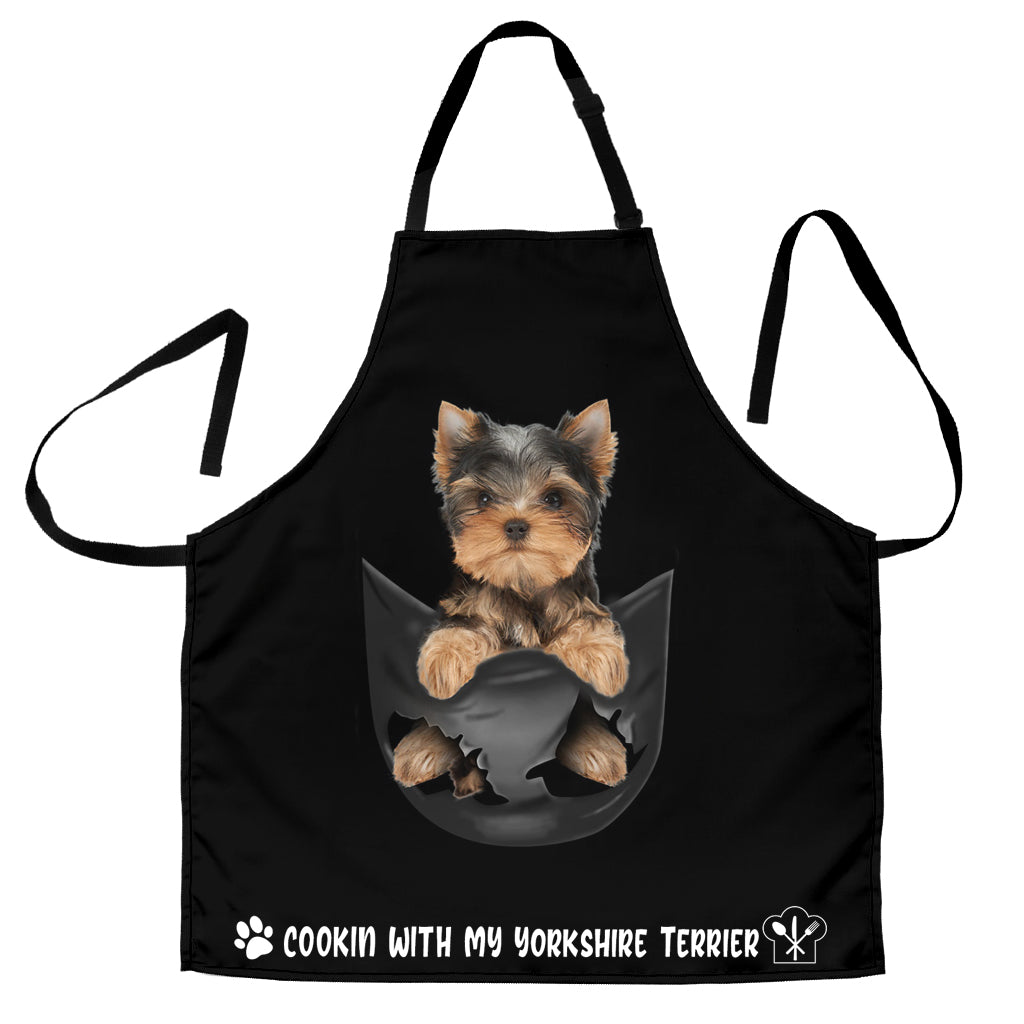 Yorkshire Terrier2 Cookin' With Me Apron