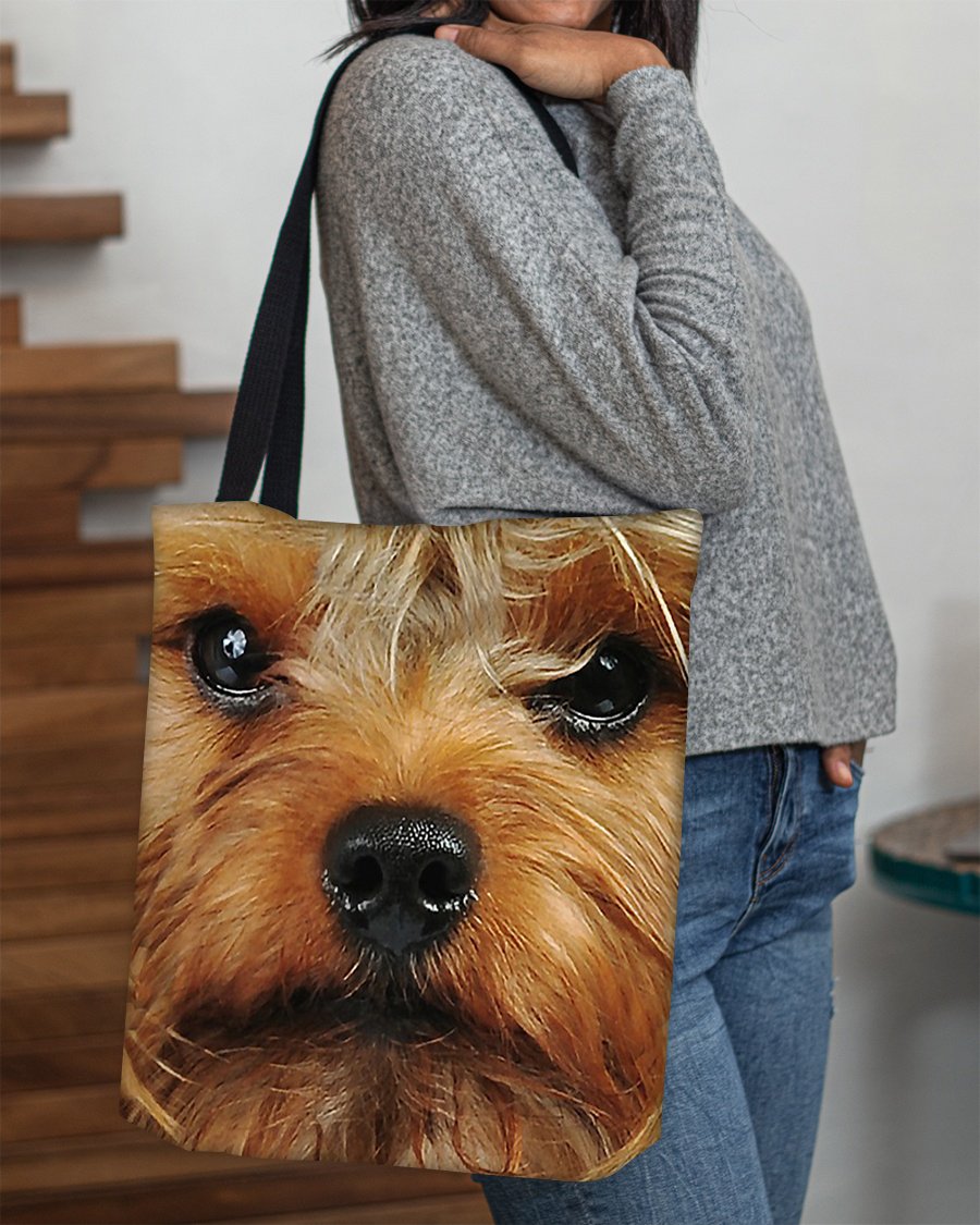 Yorkshire Terrier 3 Face-Cloth Tote Bag