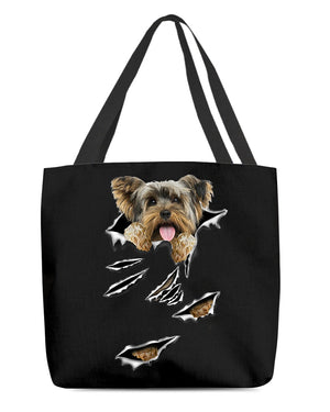 Cracks-Alaskan Malamute-Cloth Tote Bag