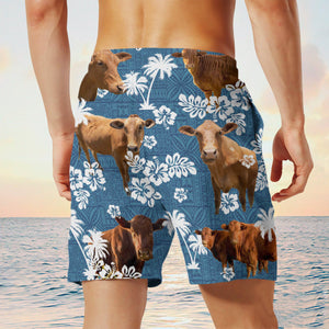 beefmaster Blue Tribal Shorts