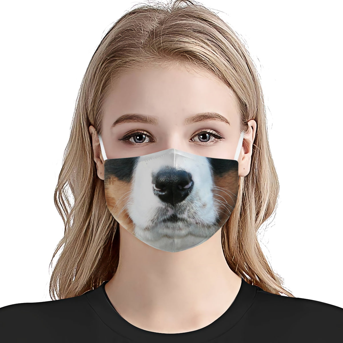 Bernese Mountain Face EZ01 Face Mask