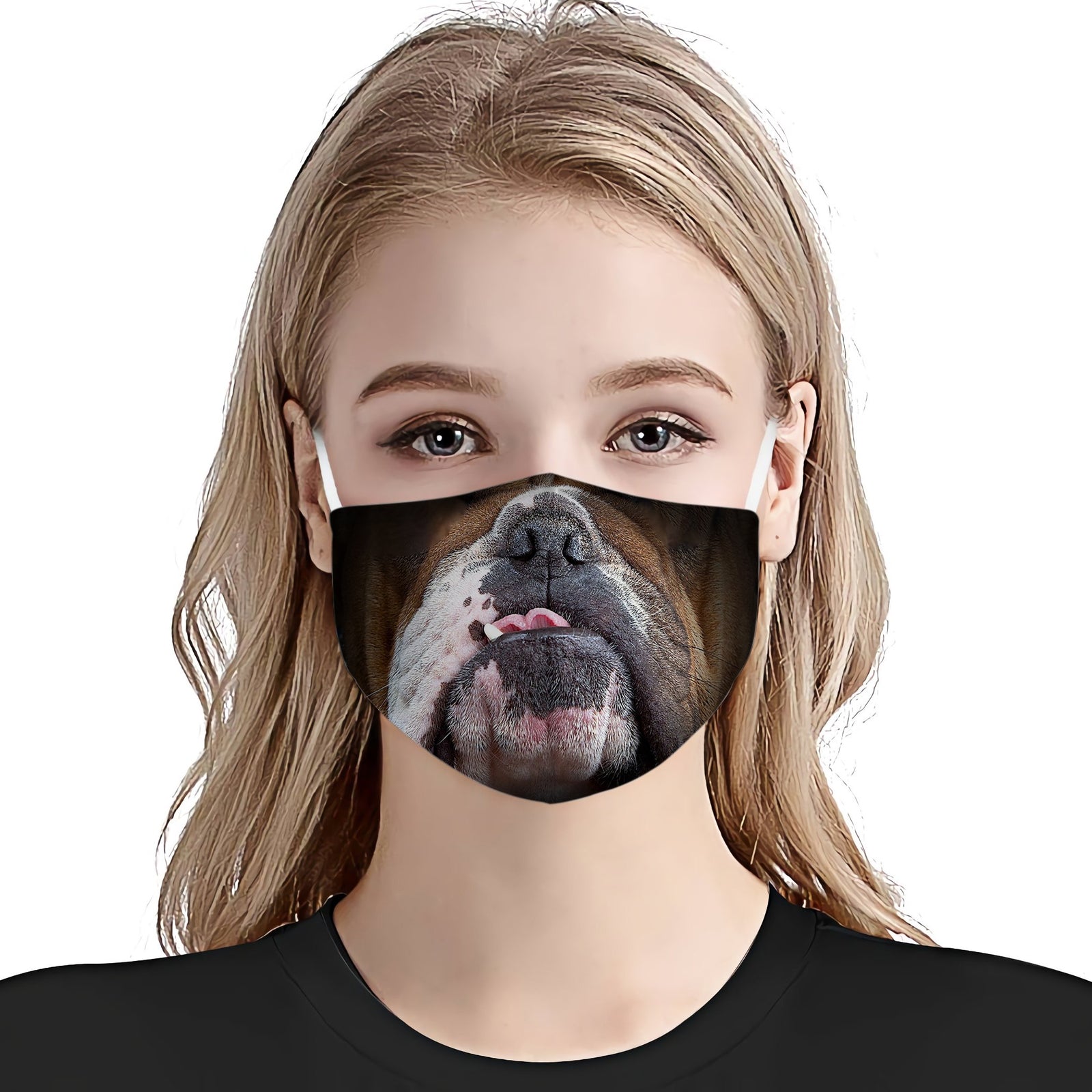 Bulldog Face EZ01 Face Mask