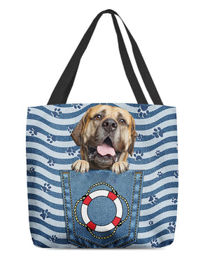 bullmastiff On Board-Cloth Tote Bag