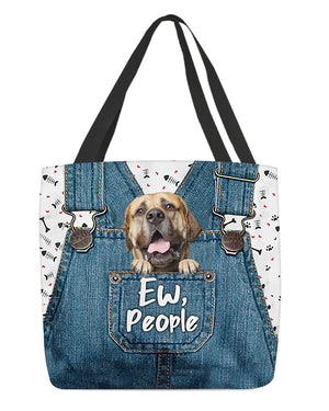 Bullmastiff_-EW people-Cloth Tote Bag