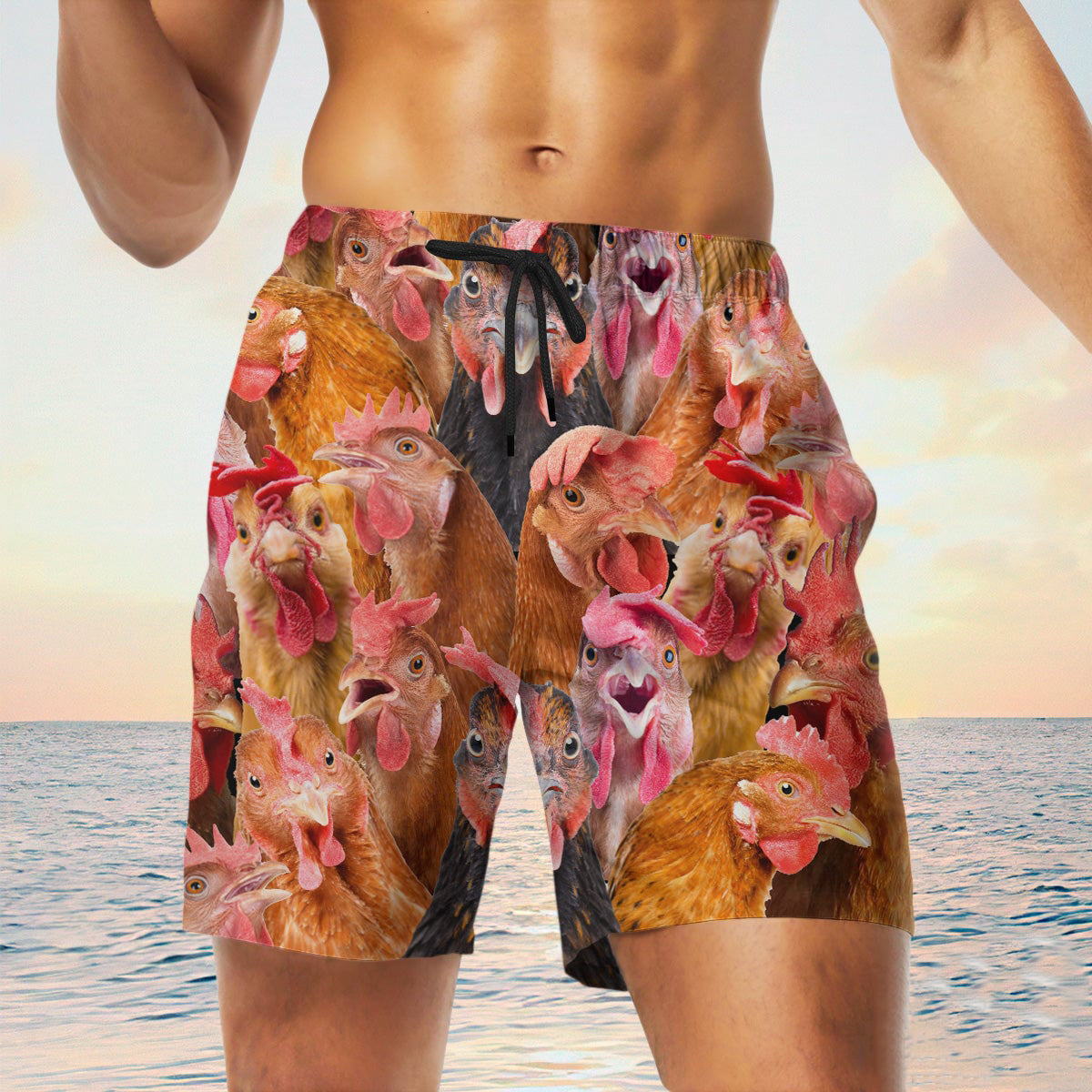 chicken Herd Shorts