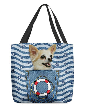 chihuahua1 On Board-Cloth Tote Bag