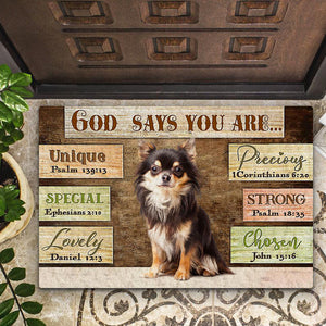 Chihuahua God Says You Are Doormat