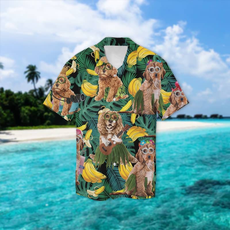 Cookapoo Summer Leaves Hawaiian Shirt 2