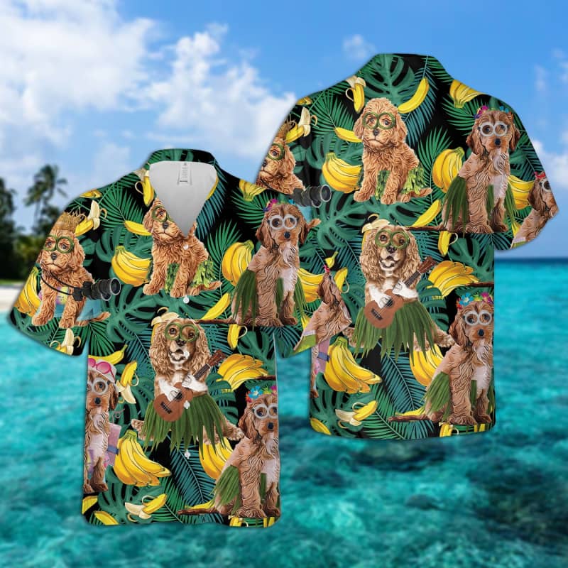 Cookapoo Summer Leaves Hawaiian Shirt 2