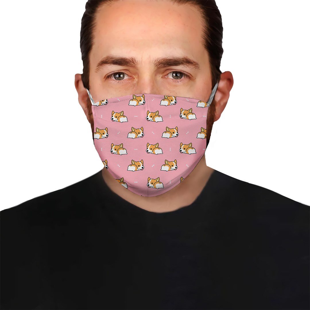Corgi Pattern EZ08 0504 Face Mask