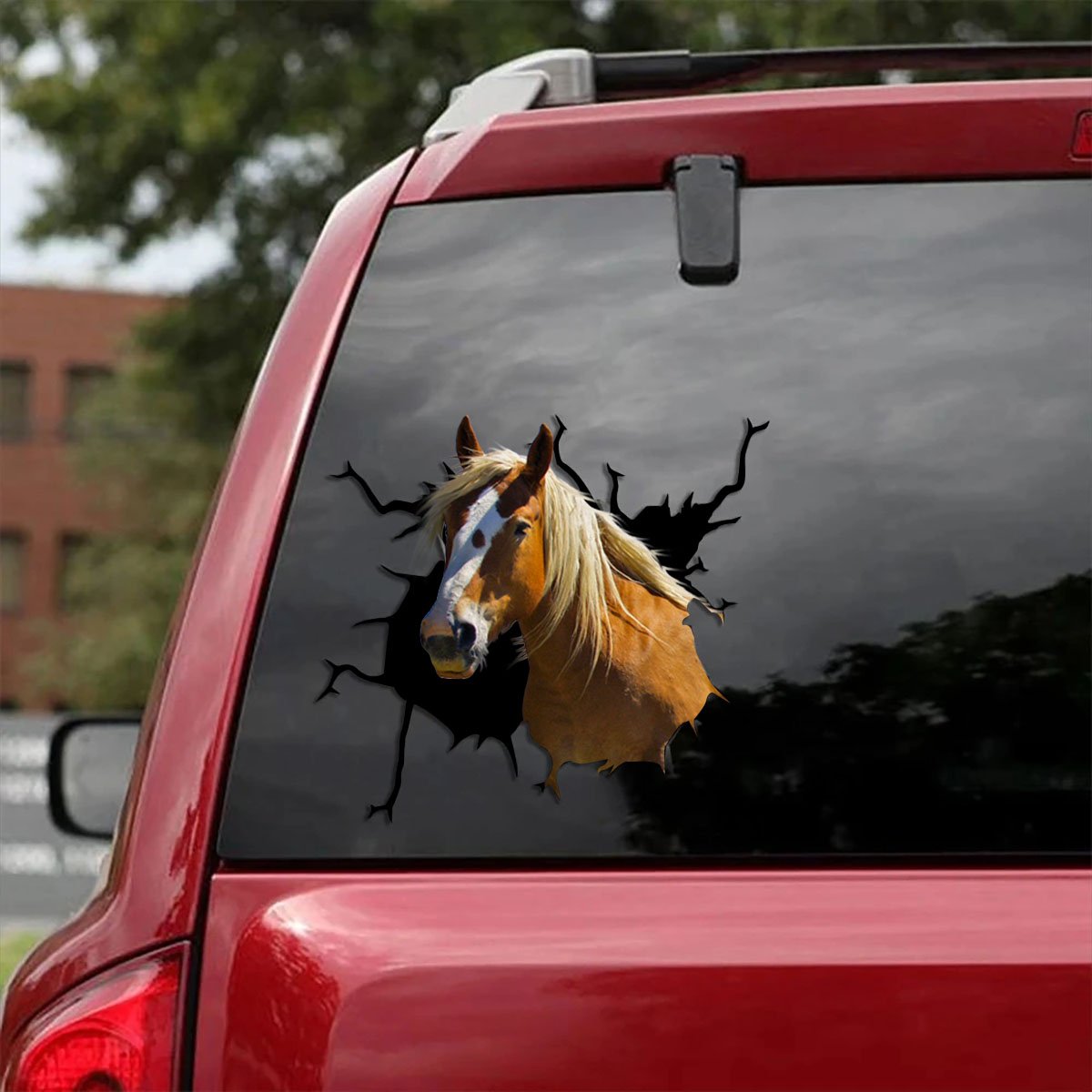 Horse Car sticker