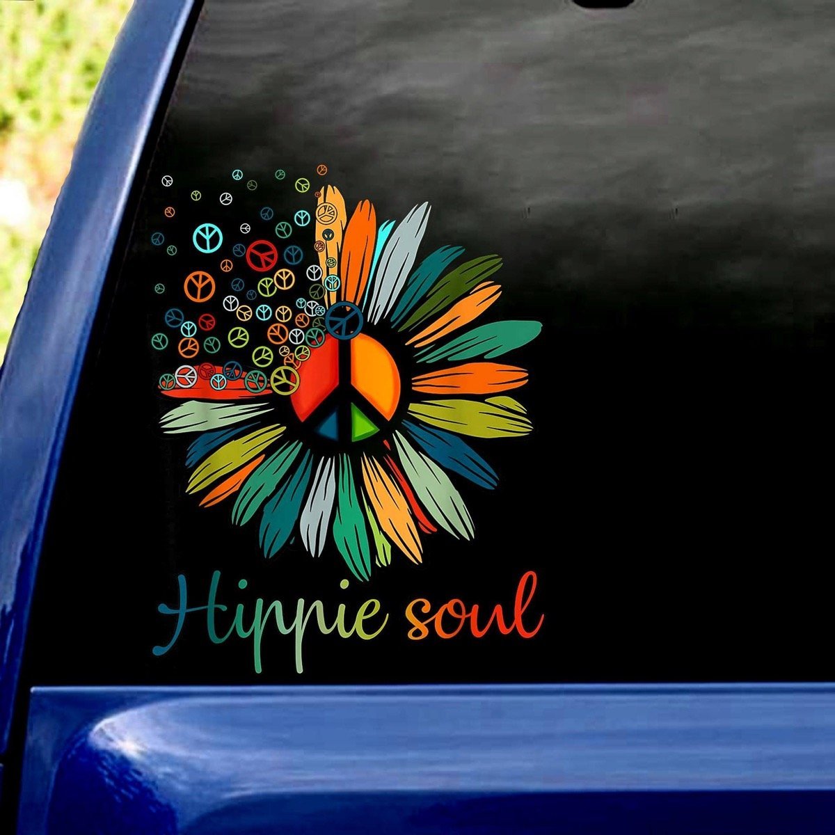 Hippie Soul Car Sticker