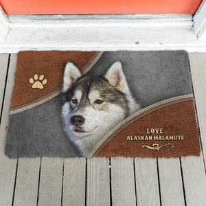 Bugybox 3D Alaskan Malamute Doormat