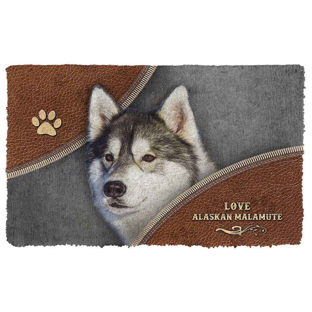 Bugybox 3D Alaskan Malamute Doormat