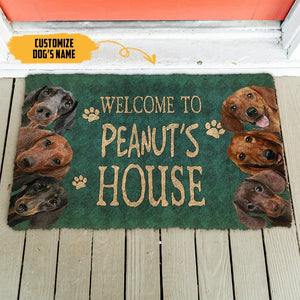 Bugybox 3D Dachshund Welcome You Doormat