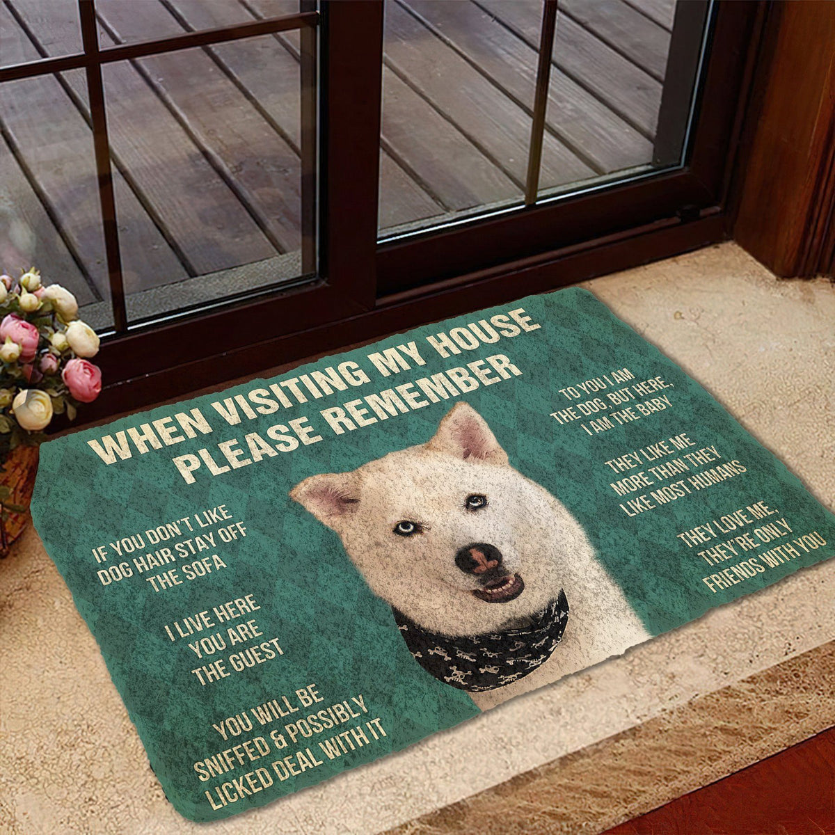 Bugybox 3D Dog Doormat