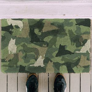 Bugybox 3D Husky Camo Doormat