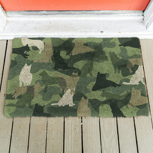 Bugybox 3D Husky Camo Doormat