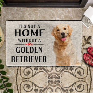 Bugybox 3D Its Not A Home Without A Golden Retriever Doormat