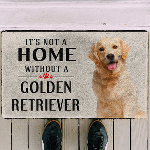 Bugybox 3D Its Not A Home Without A Golden Retriever Doormat