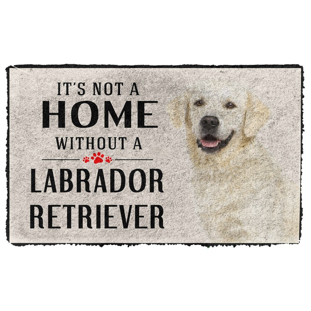 Bugybox 3D Its Not A Home Without A Labrador Retriever Doormat