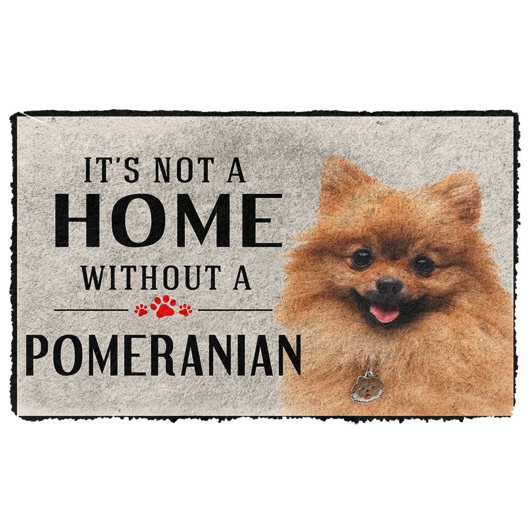 Bugybox 3D Its Not A Home Without A Pomeranian Doormat