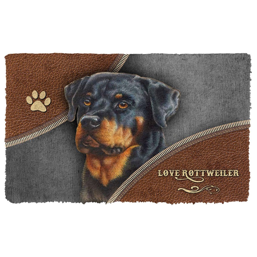 Bugybox 3D Rottweiler Doormat