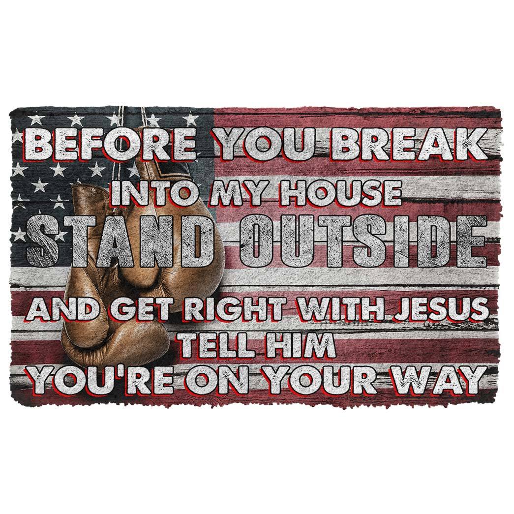 Bugybox 3D Boxing Before You Break Into My House Doormat