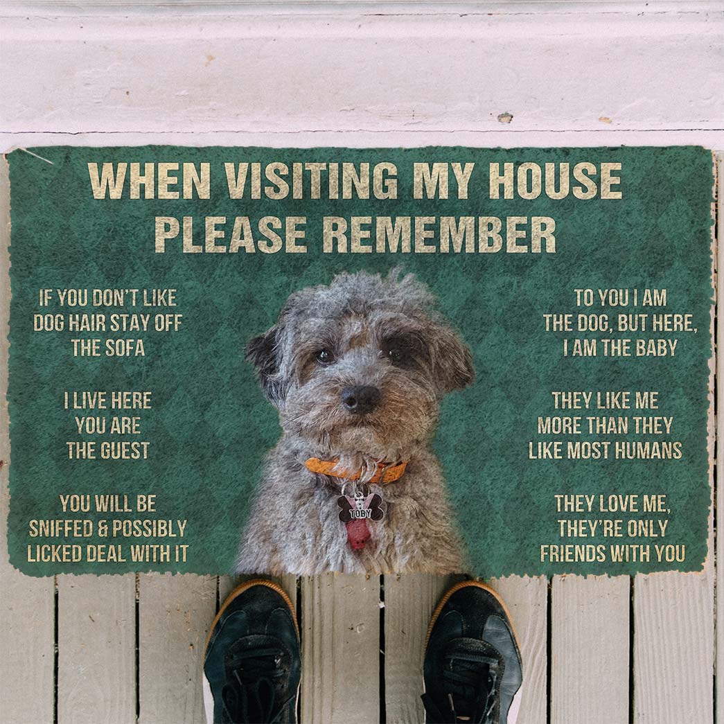 Bugybox 3D Please Remember Dog Doormat