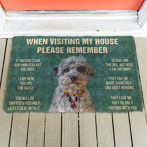 Bugybox 3D Please Remember Dog Doormat