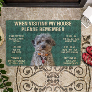 Bugybox 3D Please Remember Dog Doormat