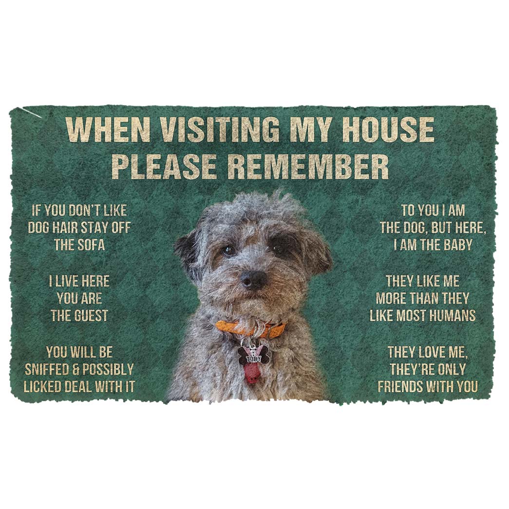 Bugybox 3D Please Remember Dog Doormat