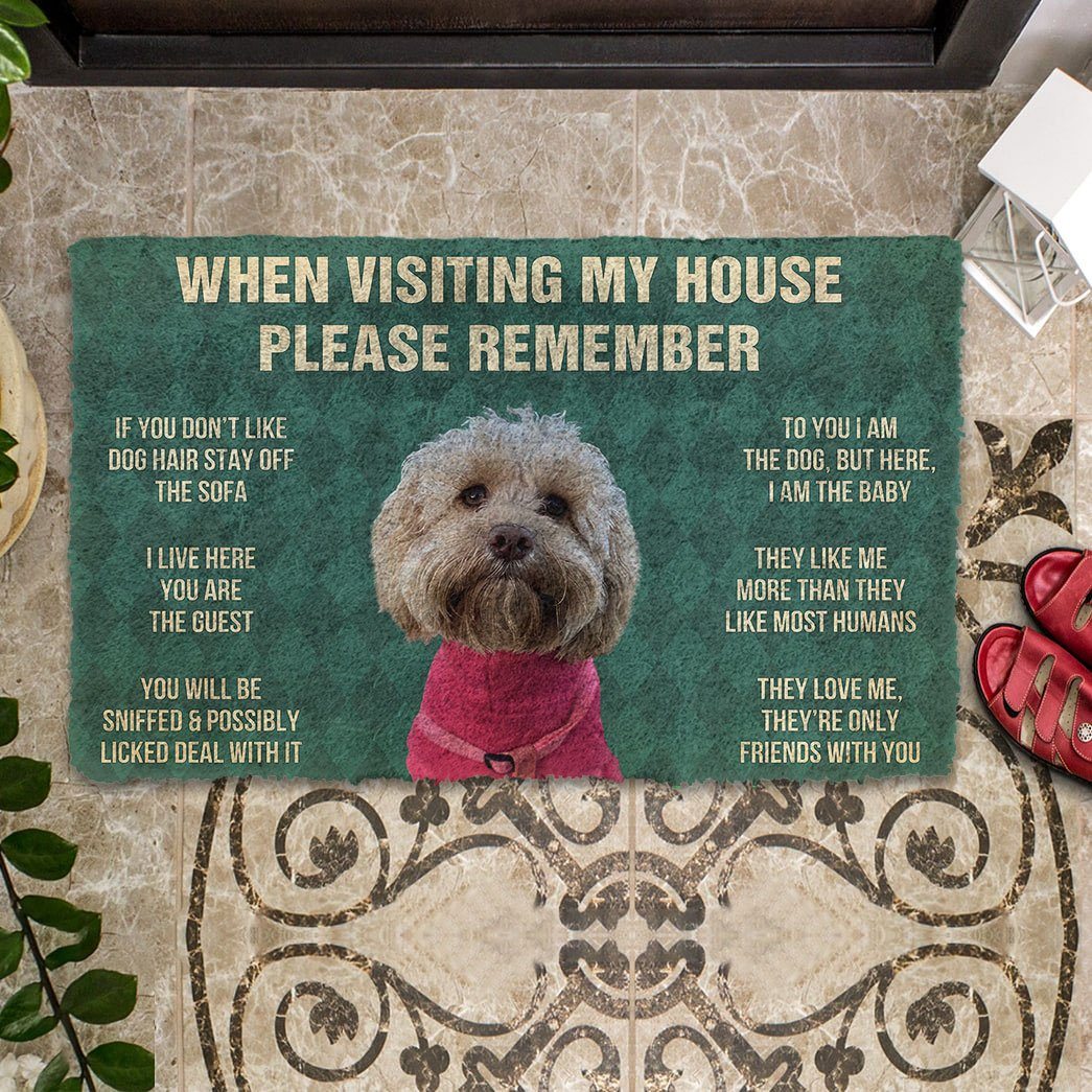 Bugybox 3D Please Remember Dog Doormat