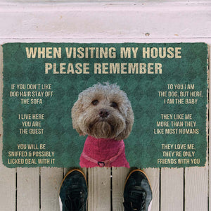 Bugybox 3D Please Remember Dog Doormat
