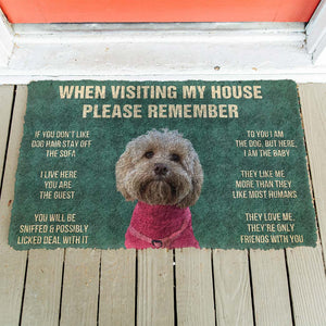 Bugybox 3D Please Remember Dog Doormat