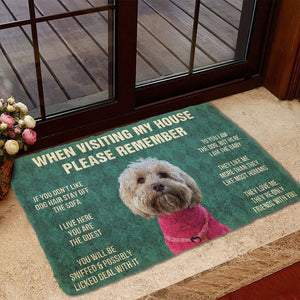 Bugybox 3D Please Remember Dog Doormat