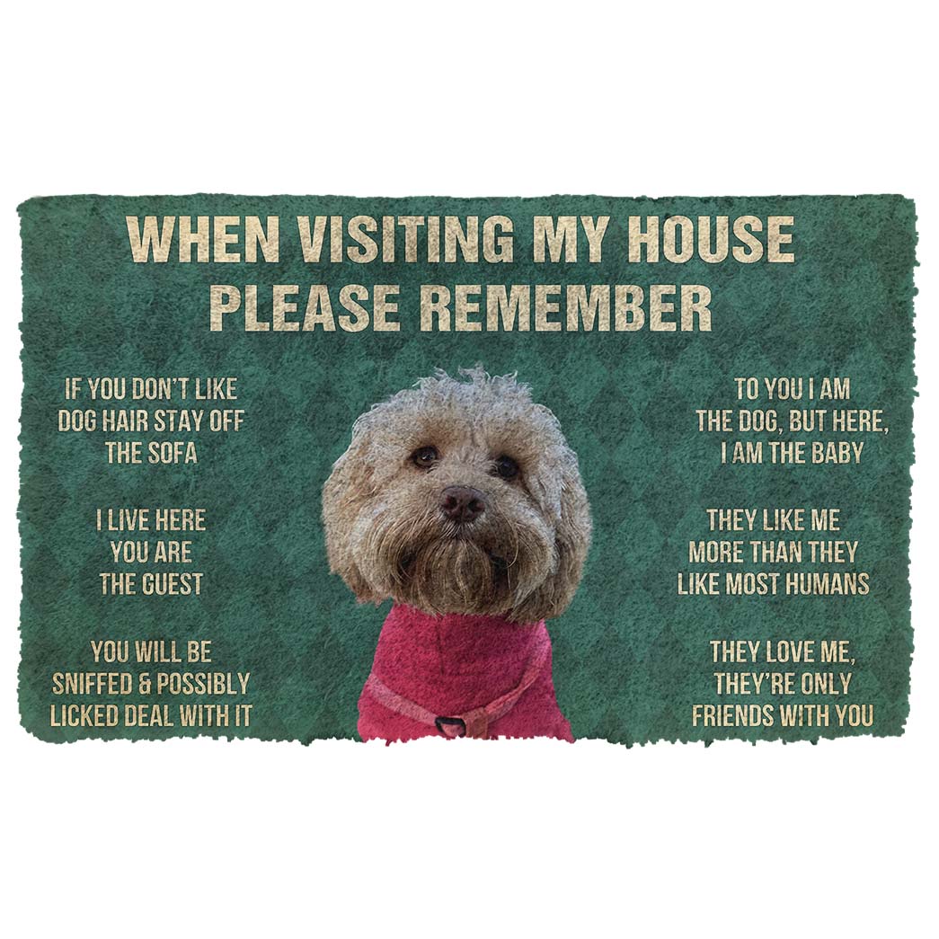 Bugybox 3D Please Remember Dog Doormat